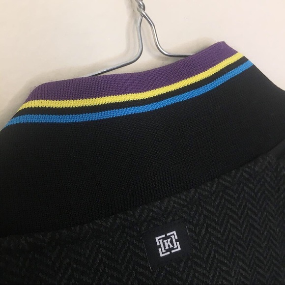 Kr3w MULTI COLOR Varsity Leather Jacket - Picture 3 of 13